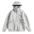 thumbnail image 1 of Chandail à Capuche Mode Urbaine Lourd pour Hommes pour Automne Hiver, Mode Décontractée Confortable, Chandail Chaud avec Design Classique, 1 of 9