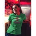 thumbnail image 2 of Cinco De Mayo Colorful Font Shaped T-Shirt Women -Image by Shutterstock, Female Small, 2 of 4