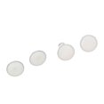 thumbnail image 3 of Rivets en Cuir500 Ensembles Rivets en Cuir Rivets en Cuir Rivets d'Artisanat en Cuir Blanc Rivets en Cuir de Précision, 3 of 8
