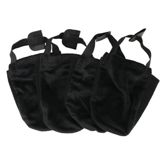 Bowling Shoe Covers 2 Pairs Black Bowling Shoes Slider Bowling Accessories for Women and Men,2 pair x shoe covers,black