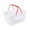 Red, variant on Dualoai Shopping Basket Grocery Basket Ergonomic Versatile Sturdy Storage Baskets with Handle for Toys Fruits Cosmetics Closet Garage Orange