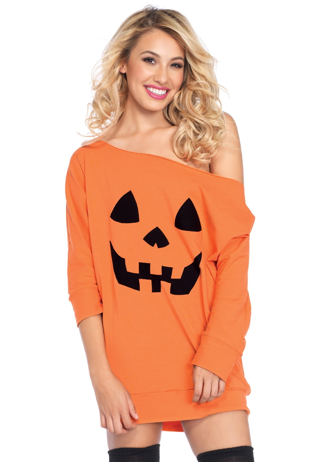walmart orange dress