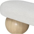 thumbnail image 4 of Meridian Furniture Bowies Cream Bench, 4 of 8