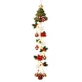 thumbnail image 6 of Light‑Up Felt Christmas Tree Christmas Decor, LED Warm Glow Hanging Ornament, Festive Indoor Door Wall Porch Holiday Hanger, 6 of 6