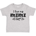 thumbnail image 3 of Inktastic I Love My Mimi with Hearts Boys or Girls Toddler T-Shirt, 3 of 5