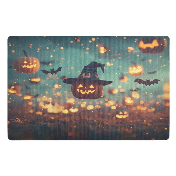 BZSMCE Floor Mats 32x20in Flys Pumpkins Creativity Doormats