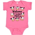 thumbnail image 3 of Inktastic Welcome to the Herd with Cute Black and White Holstein Cows Boys or Girls Baby Bodysuit, 3 of 5