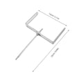 thumbnail image 2 of LOLIPPYY 2-Pack Heavy Duty Plated Metal Downspout Anchors Adjustable Garden Gutter Support Stakes, 2 of 7