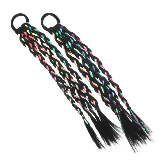 FOMIYES 1 Pair Vibrant Colored Hair Extensions for Easy Styling and Hairstyles