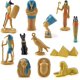 thumbnail image 2 of 12 figuras egipcias de la diosa del antiguo Egipto, juego de estatuas de PVC en miniatura, 2 of 5