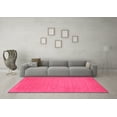 thumbnail image 3 of Ahgly Company Indoor Rectangle Abstract Pink Contemporary Area Rugs, 5' x 7', 3 of 4