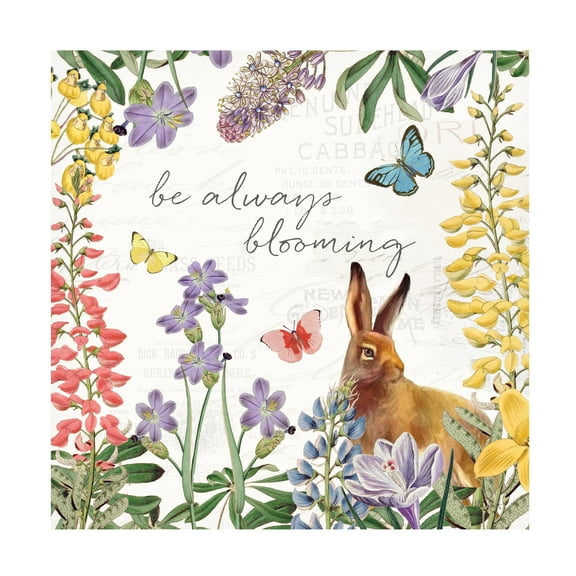 Trademark Fine Art 'Easter Garden III' Canvas Art by Katie Pertiet