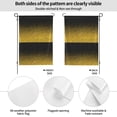 thumbnail image 2 of Wukai Gold Glitter Gradient Garden Flags Double Sided Welcome Garden Yard House Flags Outside Outdoor House (Only Flag), 2 of 8