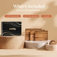 thumbnail image 2 of Tabla de cortar SMIRLY Wood, juego de 3 con soporte de madera de acacia, 2 of 7