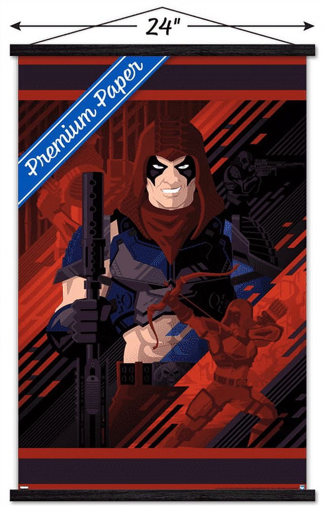 G.I. Joe - Zartan Wall Poster with Wooden Magnetic Frame, 22.375" x 34"