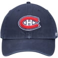 thumbnail image 2 of Men's '47 Navy Montreal Canadiens Team Clean Up Adjustable Hat, 2 of 4