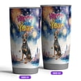 thumbnail image 2 of Happy New Year with Doberman Pinscher Fireworks Holiday Xmas Winter 2025 20oz Stainless Steel Tumbler Insulated Cup with Lid Doberman Dog Lover Gifts - 00025, 2 of 5