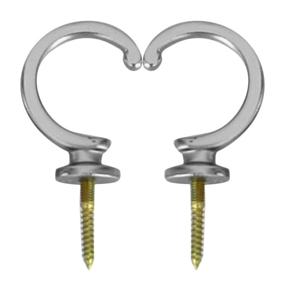 Raindrops 2pcs Curtain Wall Hook Drapery Tieback Hooks Wall Mounted Hook Curtain Drape Hook Hanger