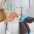 thumbnail image 4 of Xihbxyly Juego de Toallas de Lino Suave, Muy Absorbentes, de Secado Rápido, Imprescindibles para El Baño, Multiusos para Gimnasio, Spa y Ducha, 35 X 75 Cm, Poliéster de Primera Calidad., 4 of 6