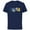 Navy, variant on Disney Bambi Thumper 2023 Year of the Rabbit - Short Sleeve Cotton T-Shirt for Adults - Customized-Black