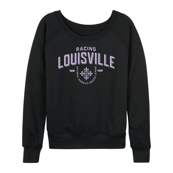 NWSL - Racing Louisville Indsutrial - Women's French Terry Long Sleeve T-shirt