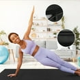 thumbnail image 4 of Gymax 8' x 4' x 2'' Folding Gymnastics Mat Tumbling Exercise PU Leather Cover for Yoga, 4 of 9
