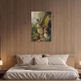 thumbnail image 3 of ZHONGYUTONG Vintage Rabbit Canvas Wall Art Brown Bunny Picture Print Forest Hare Easter Animal Painting for Nursery Decor Framed (12.00" x 18.00"), 3 of 5