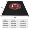 thumbnail image 5 of Ursinus College Logo Blanket Large Luxury Fleece Soft Anti-Static Anti-Pilling Flannel Bed Blanket, 5 of 6