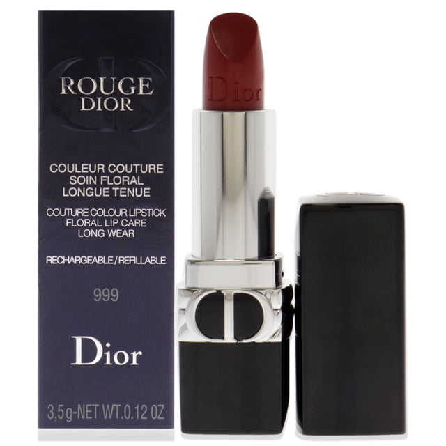 Christian Dior Lápiz labial (recargable) Rouge Dior Couture Pintalabios Satinado - 999 Red 0.12 oz Christian Dior Lápiz labial (recargable) 0.12 oz