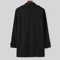 thumbnail image 4 of Manteau Chandail Ajusté Tricoté pour Hommes Automne Hiver Robe Chaude Style Décontracté Confortable à Manches Longues, 4 of 6