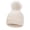 Beige, variant on Winter Knitted Baby Hat with Extra Warm Ear Cap for Boys Girls Soft Yarn Stocking Cap for Cold Weather Grey 0-4 Years