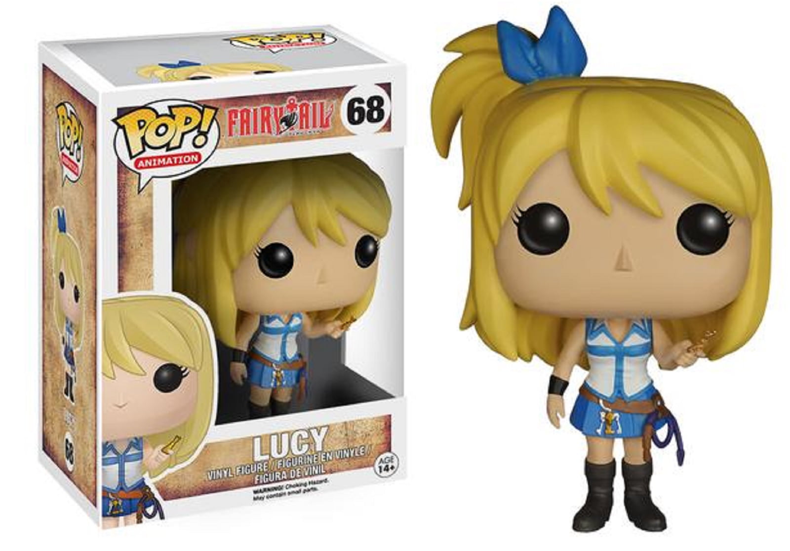  Funko Pop! Anime: Fairy Tail - Happy Vinyl Figure (Bundled with  Compatible Box Protector Case), Multicolor, 3.75 : Toys & Games