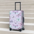 thumbnail image 3 of Wukai Purple Butterfly Elastic Luggage Cover: Personalized Protection for Your Suitcase - Fits 19~29-inch, Washable & Durable Travel Companion-Small, 3 of 8