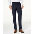 thumbnail image 3 of Calvin Klein Mens Skinny fit Dress Pants 34 / 32 Navy Blue Solid Stretch, 3 of 6
