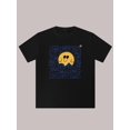 thumbnail image 1 of The Most Eye-catching Me Fashion Brand Printed Pure Cotton Short Sleeve T-shirt Men's Top, Casual Sporty Tee, Summer Gifts, 1 of 6