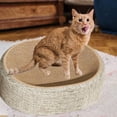 thumbnail image 4 of Tazón de salón de rasguños de gato, almohadilla de rasguño de gato de sisal, protector de muebles, rascador de gatos, cama de rasguño de gato para, 4 of 8