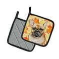 thumbnail image 2 of Caroline's Treasures French Bulldog Fall Pair of Pot Holders, 2 of 3