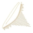 thumbnail image 3 of Shisuyan Chaîne de Taille Strass Chaîne à Franges de Taille Décoration de Robe de Mariée pour Femmes, 3 of 8