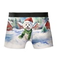 thumbnail image 2 of Hello Winter Maltese Frosty Morning Walk Welcome Snowy Christmas All Over Print Boxer Briefs Underwear for Men Dad Maltese Dog Lover Gifts Idea - 02018, 2 of 6