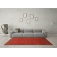 thumbnail image 3 of Ahgly Company Indoor Rectangle Oriental Orange Industrial Area Rugs, 5' x 8', 3 of 4