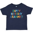 thumbnail image 3 of Inktastic Happy Birthday Grammy Boys or Girls Baby T-Shirt, 3 of 5