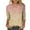 Pink, variant on Aoochasliy Womens Blouses Short Sleeve 2023 Graphic Prints Loose T-shirt 3/4 Sleeves Round Neck Casual Shirts