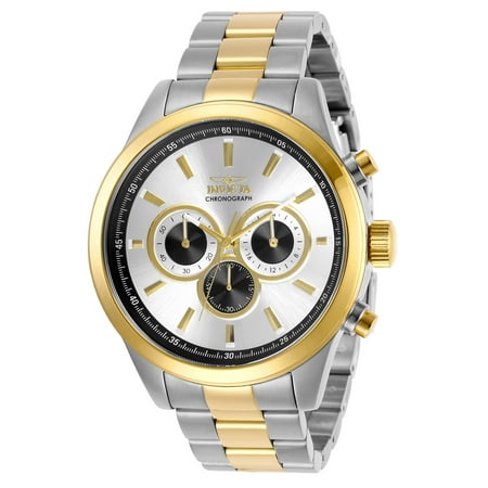 Invicta Men's Specialty 29172 Silver Stainless-Steel Analog Quartz ...
