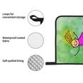 thumbnail image 6 of YFYANG Oven Mitts and Pot Holders Sets 4 Pieces, Non-Slip Heat Resistant Running Little Girl Kitchen Glove Pot Mat for Cooking and Baking, 6 of 8