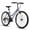 Silver grey, variant on POWANLI 26" Mountain Bike for Women, 21 Speeds Mountain Bicycles with Dual Disc Brakes and 100mm Front Suspension, Pink(Gift)