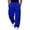 Blue -AB02, variant on Dwellite Cargo Sweatpants Mens Plus Size Wide Leg Running Workout Jogger Pants Hiking Travel Oversized Comfortable Elastic Waist Fall Winter Sweatpants with Pockets Black XL