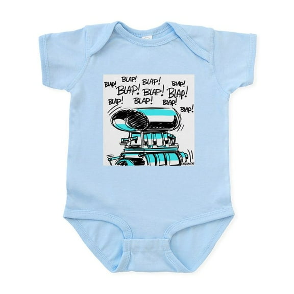 CafePress - BLAP BLAP BLAP Body Suit - Baby Light Bodysuit, Size Newborn - 24 Months