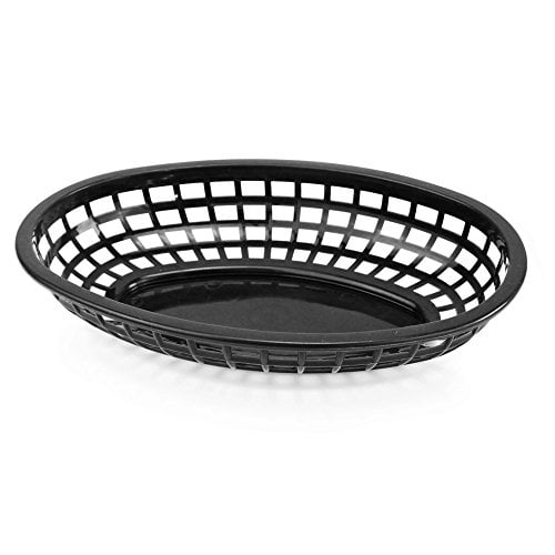 9.25 x 6 inch Oval New Star Foodservice 44157 Fast Food Baskets Set of 36,...