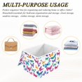 thumbnail image 6 of Iauyy Large Storage Box with Lid - Foldable Home Storage Bins for Clothes Toy Holiday Decor, Butterfly Pattern (42*32*30cm), 6 of 6
