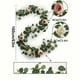 thumbnail image 3 of Guirnalda de flores artificiales con rosas | Enredadera floral de seda artificial para decoración de bodas, mesas para fiestas en casa, decoración de paredes y arcos, 3 of 9